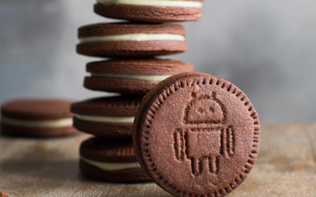 Cookies with Android Logo